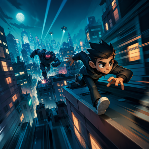 Animation — Stylized Chase Sequence (Pro)