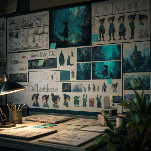 Animation — Pilot Episode Board Pack (Studio)