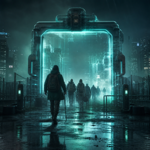 Sci-Fi & Dystopia — Escape from Sector 9 (Pro)